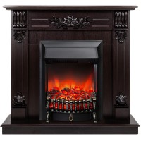 Электрокамин RealFlame Ottawa DN с очагом Fobos Lux Black