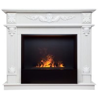 Электрокамин RealFlame Philadelphia 25,5/26 WT с очагом 3D Cassette 630 Black Panel