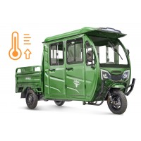 Электротрицикл Rutrike Рейс обогрев 1300 60V1200W Зеленый