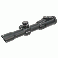 Оптический прицел Leapers Accushot T8 Tactical 1-8x28, 30мм, MilDot, подсв., кольца на Weaver/Picatinny (SCP3-18IEMDQ)